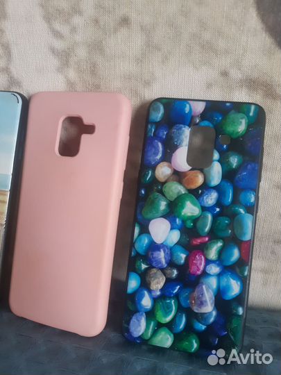 Чехол на samsung galaxy A8 2018г. Все вместе