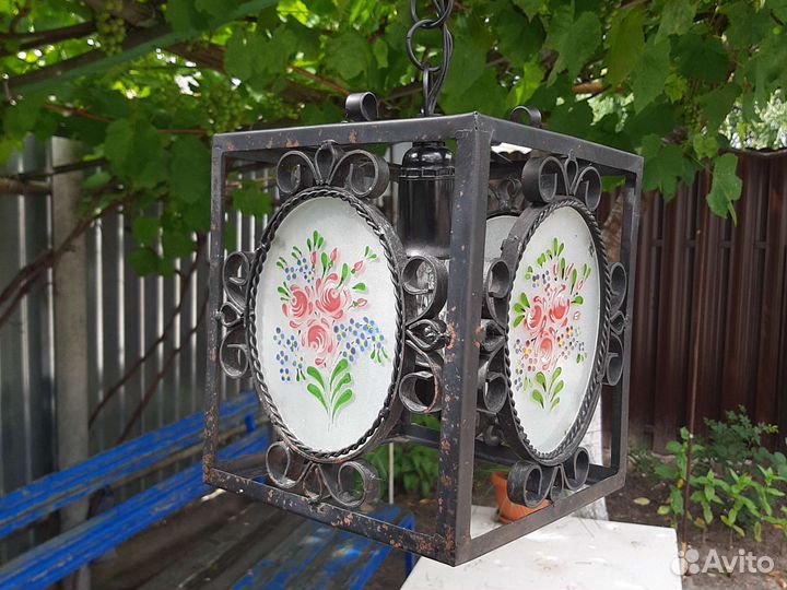 Светильник СССР кованый