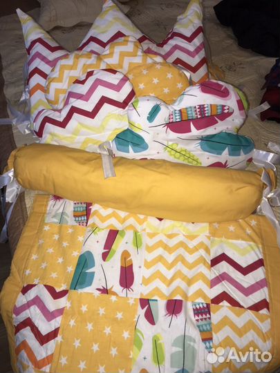 Бортики в кроватку