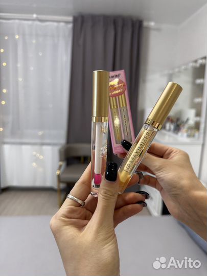 Блеск для увеличения губ