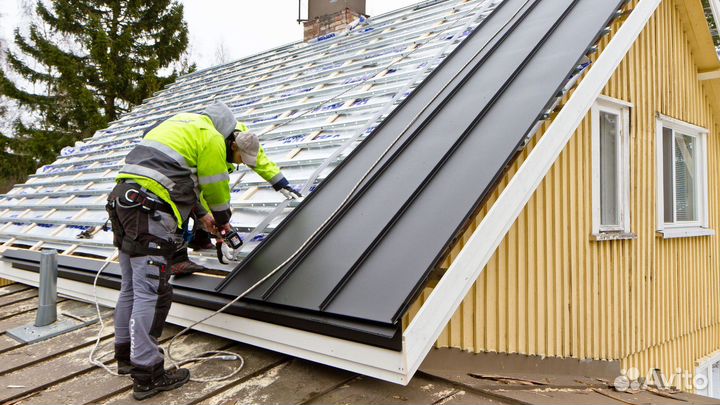 Монтаж и ремонт кровли крыши кровельные работы