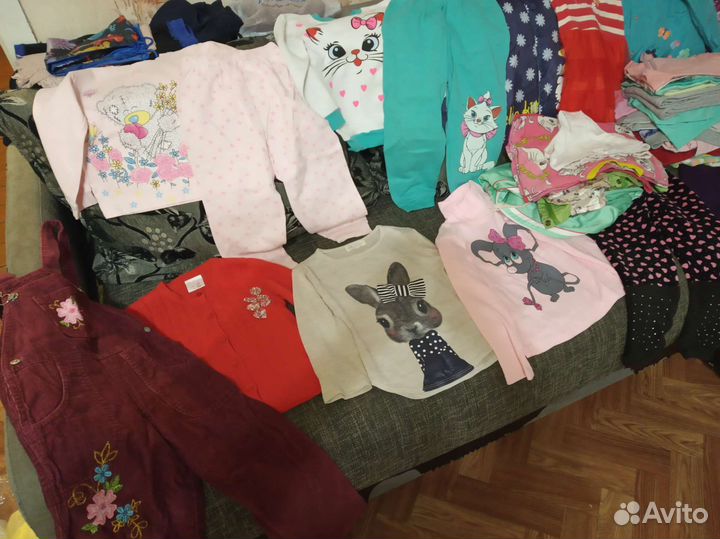 Пакет вещей для девочки 3-6 л