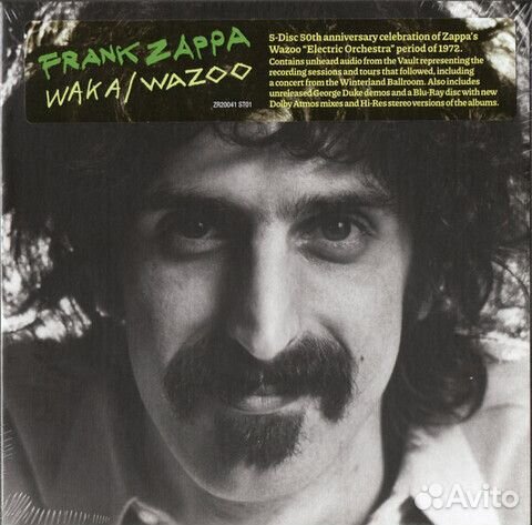 Frank Zappa / Waka / Wazoo (4CD+ Blu-ray Audio)