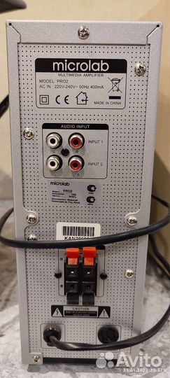 Колонки для компьютера microlab
