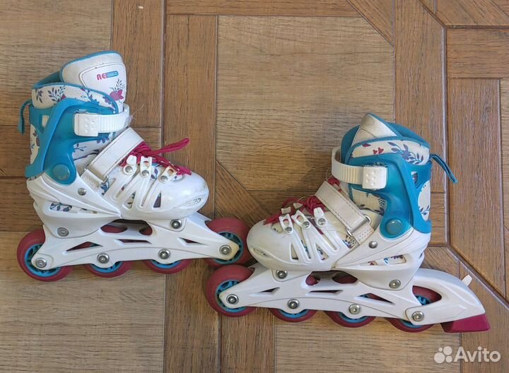 Роликовые коньки детские раздвижные