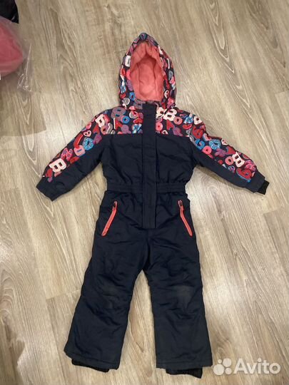 Демисезонный костюм для девочки 86