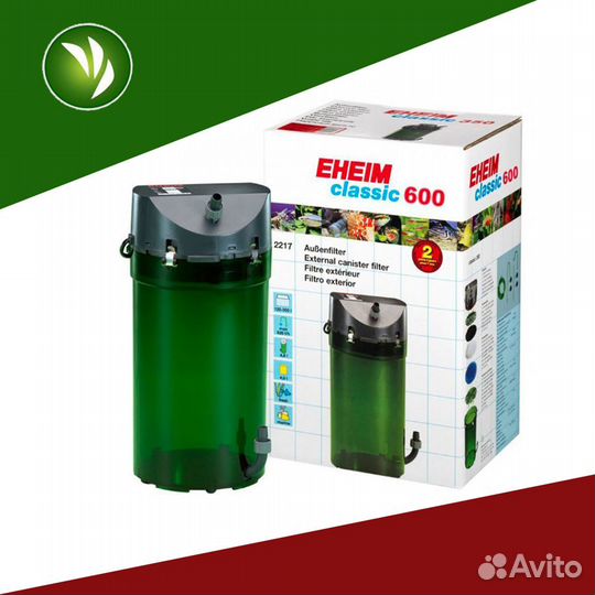 Фильтр внешний eheim Classic до 600л, 1000л/ч