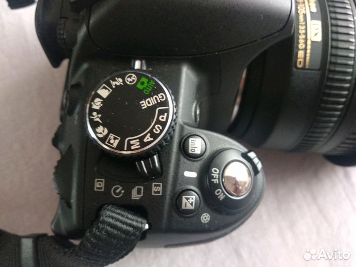 Фотоаппарат зеркальный D3100