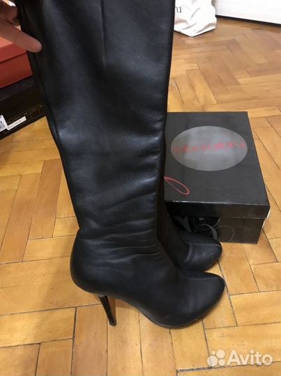 Сапоги натуральная кожа осень весна демисезон