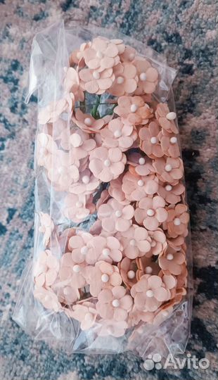 Искусственные цветы из фоамирана для декора