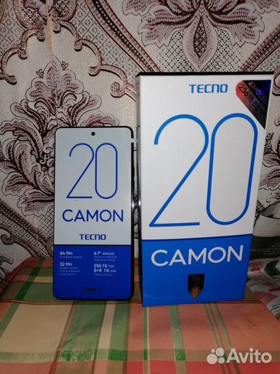 TECNO Camon 20, 8/256 ГБ
