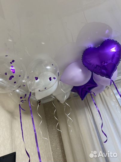 Надую Шары гелием