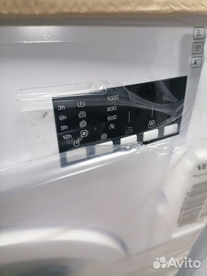 Стиральная машина новая 5 кг 1000 об с дисплеем