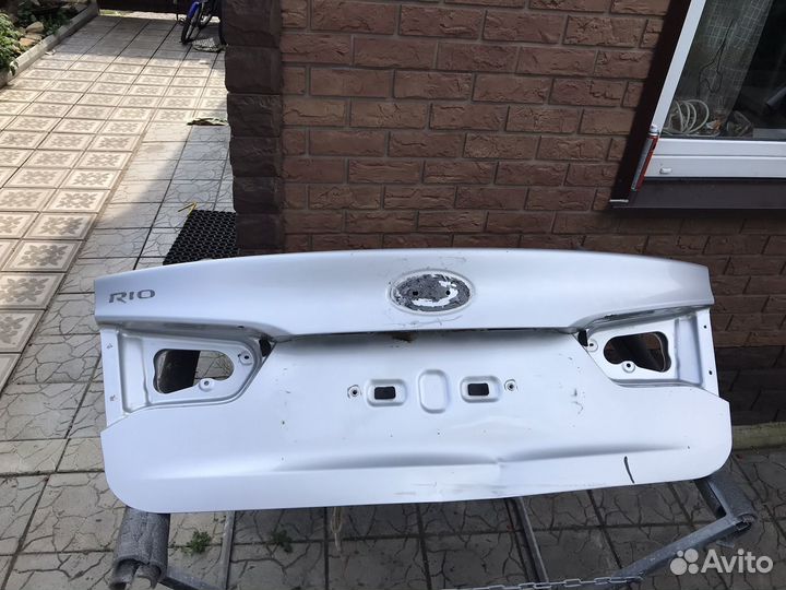 Крышка багажника киа рио 3 седан