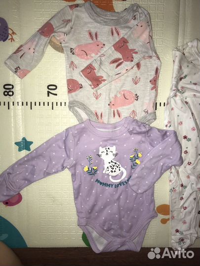 Вещи пакетом на девочку с рождения от 56 до 62