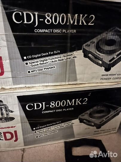 Pioneer cdj 800 mk2 ретро
