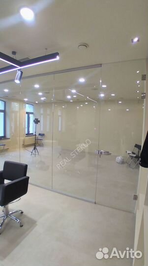 Стеклянные перегородки для офиса
