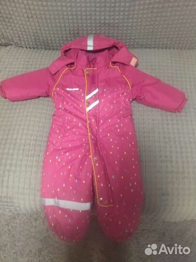 Зимний комбинезон для девочки 86 размер