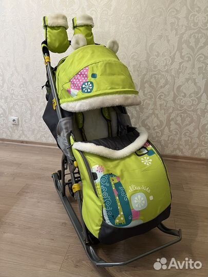 Коляска санки