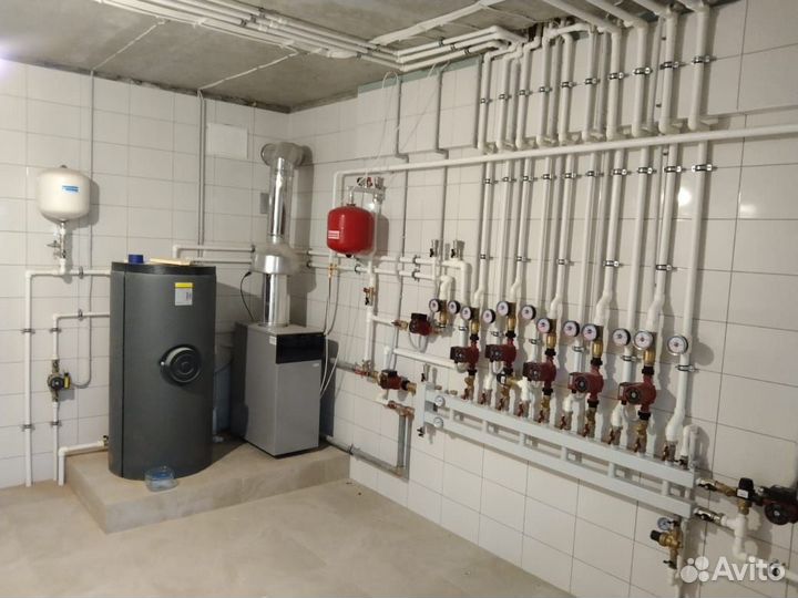 Монтаж систем отопления,водоснабжения