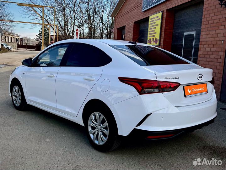 Аренда автомобиля Hyundai Solaris 2022 г. для личн