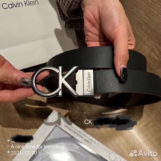 Ремень calvin klein в подарочной упаковке