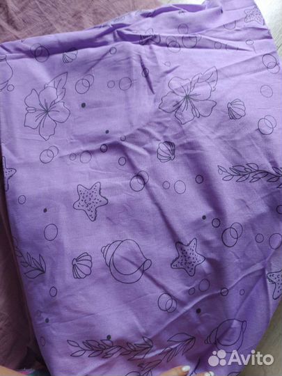 Новая детская простынь на резинке