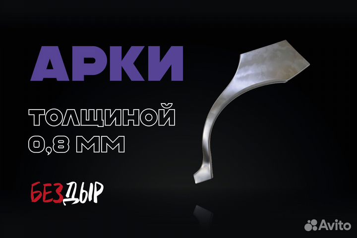 Арка Volkswagen Polo 4 правая