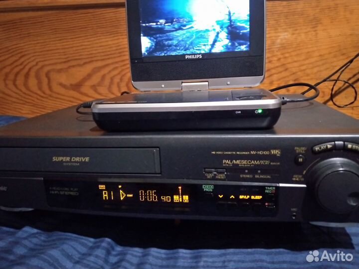 Видеомагнитофон panasonic nv hd 100 стерео