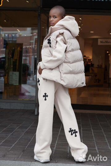 Костюм на флисе chrome hearts