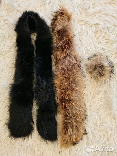Мех натуральный и искусственный для рукоделия