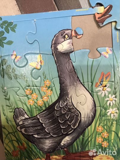 Пазлы для малышей пакетом