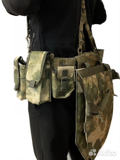 Разгрузочный пояс с лямками варбелт (Боевой) ссо