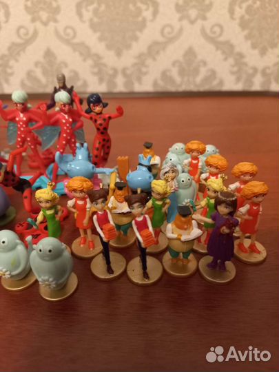 Фигурки из шоколадного шара