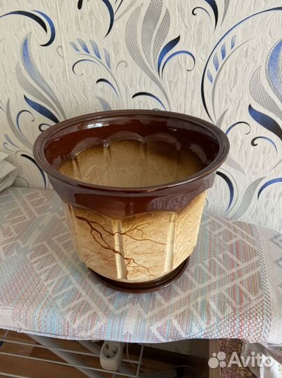 Кашпо керамическое 8 л