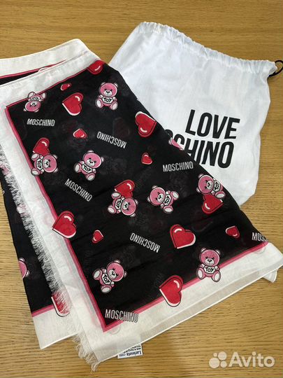 Платок love moschino оригинал новый