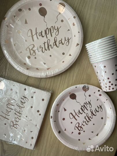 Набор бумажной посуды