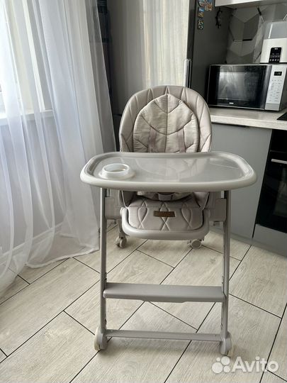 Стульчик для кормления happy baby berny lux