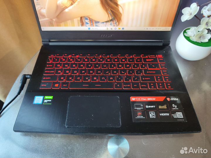 Ноутбук игровой msi gf63