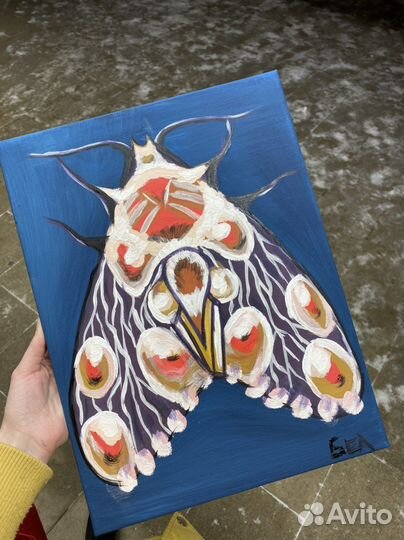 Интерьерная картина «Мотылек» 30х40