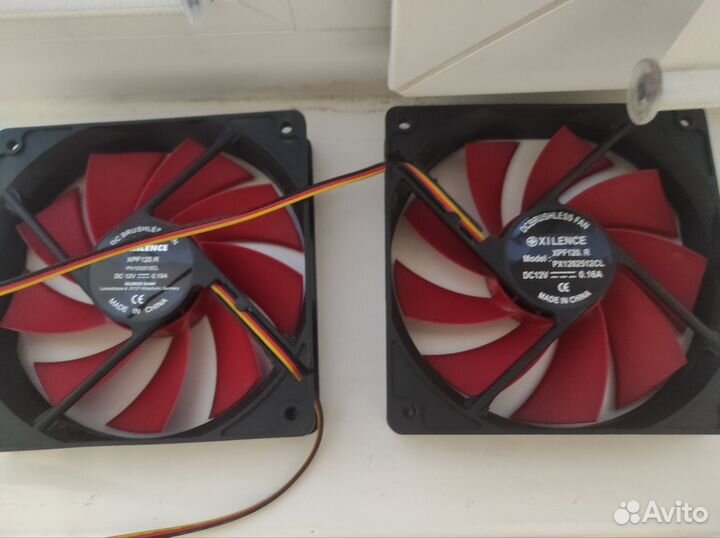 Вентиляторы корпусные 120мм