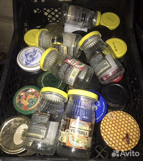 Банки стеклянные с крышкой 170 г, 260 г