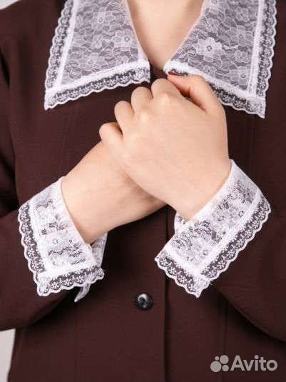 Воротничок на школьное платье