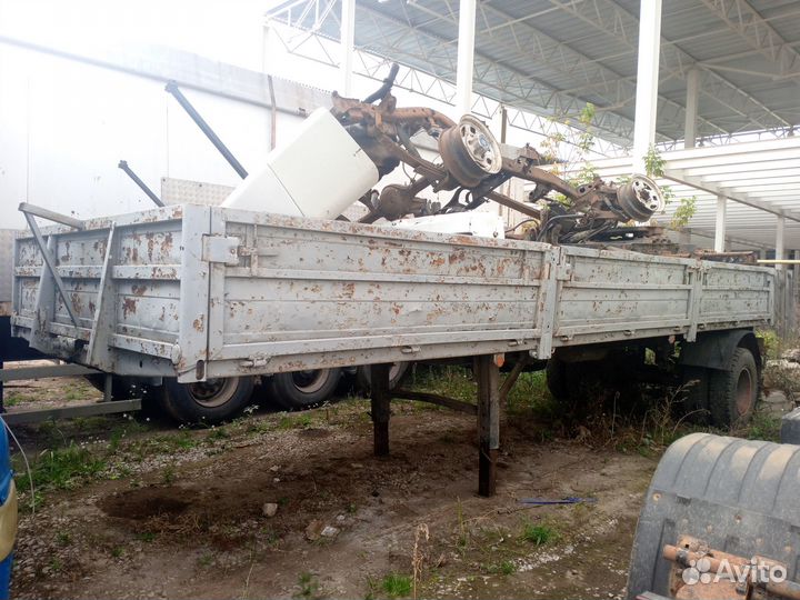 Полуприцеп бортовой ОДАЗ 93571, 1991