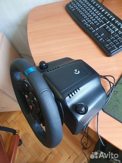 Руль logitech g923 для PS + shifter