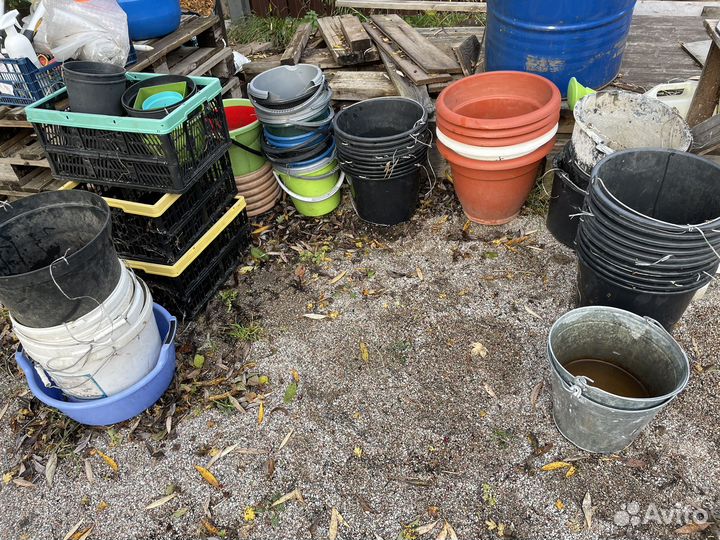 Ящики тазы горшки для цветов и рассады поддоны