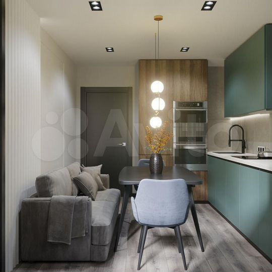 2-к. квартира, 66 м², 1/10 эт.