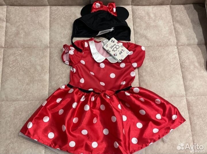Костюм Мики Мауса размер 80 для девочки