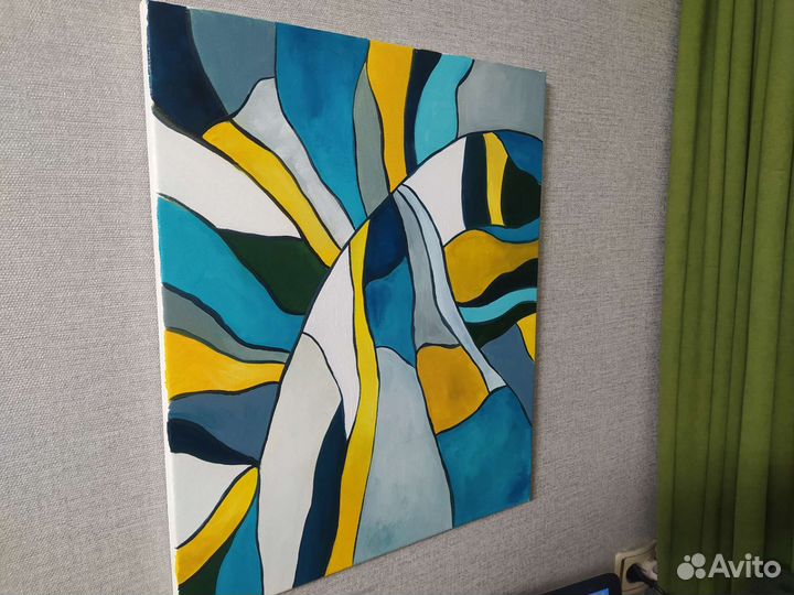 Интерьерная картина абстракция