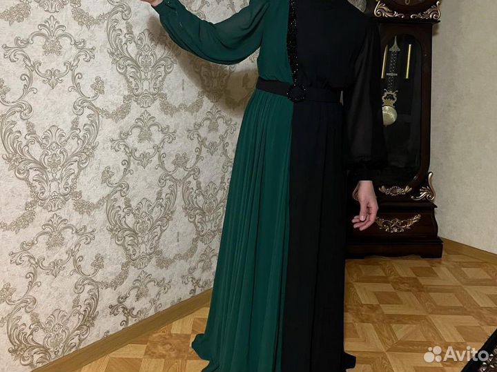 Вечернее платье в пол 38р